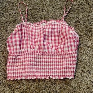 Small red american eagle top !